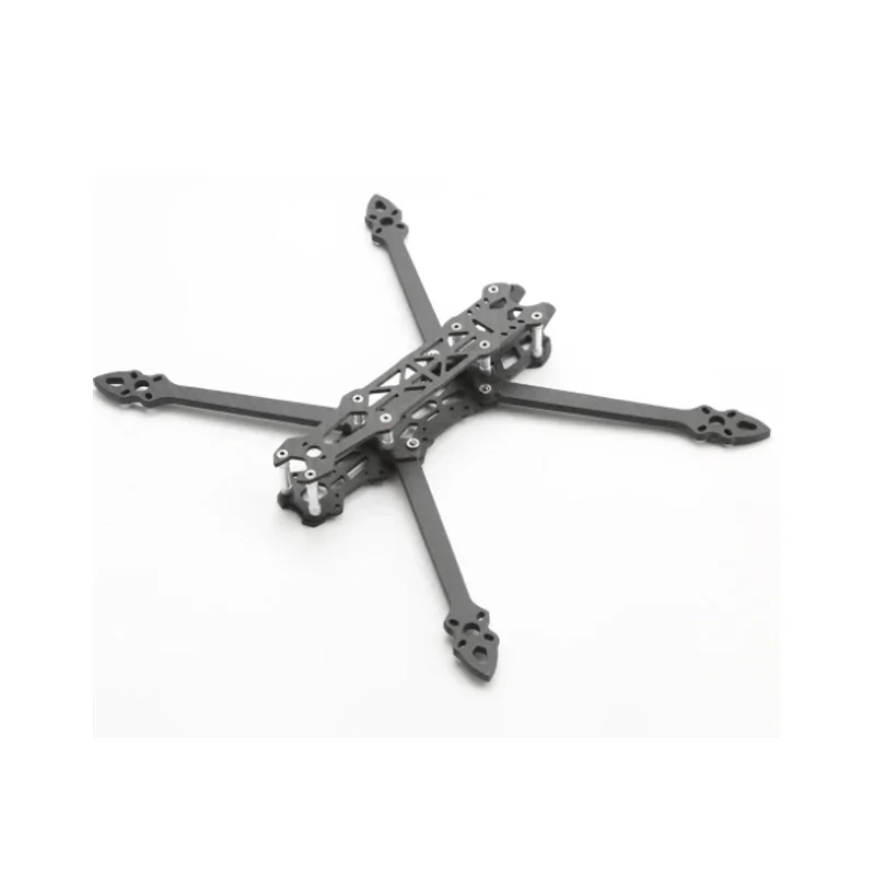 Marco Mark4 de 7" con distancia entre ejes de 295 mm: soportes para cámara HD y apilados de 20x20/30x30 para kit de marco de drones FP de largo alcance