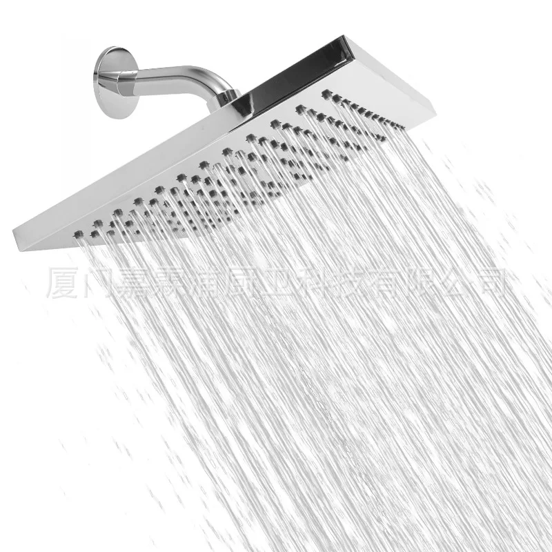 

Powerful pressurized large head abs electroplated 8 inch shower top spray household bathroom bath hotel bathhouse shower