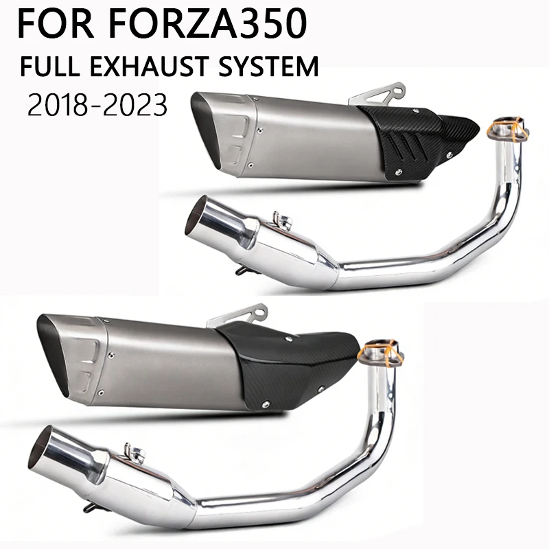 M1 for Forza350 Full Exhaust System 51mm 2018-2023