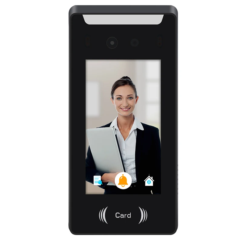 Biometric Dynamic AI Face Recognition Terminal Time Attendance Access Control System