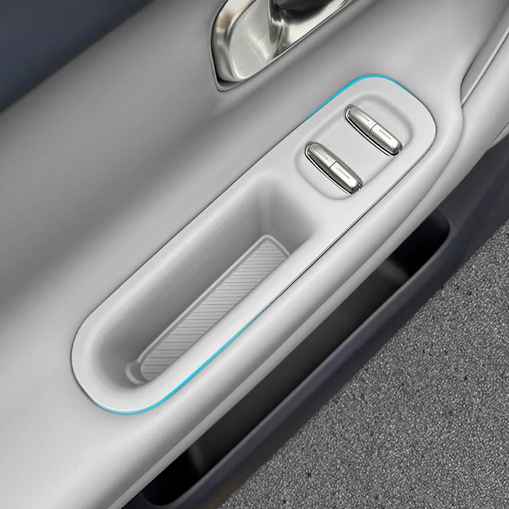 

Защитная накладка для панели управления стеклоподъемниками Leapmotor A10 2026, аксессуары для модификации интерьера, силиконовая накладка в цвет оригинального автомобиля