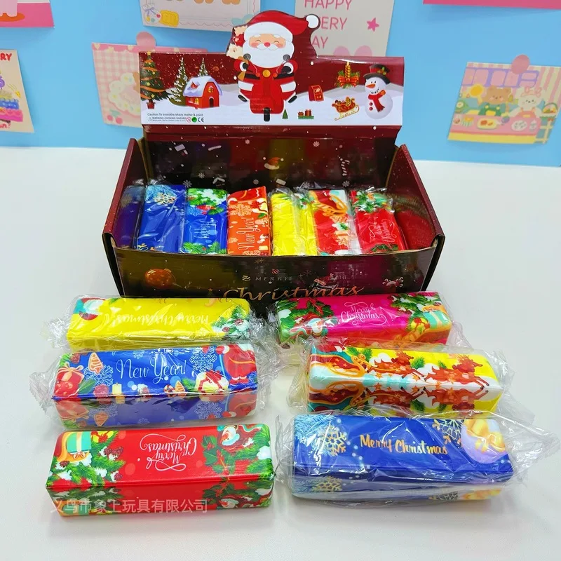Squishy Slow Rebound Butter Stick Christmas Stress Relief Toy Soft Squeeze Decompression Sensory Toy For Adults Party Favor
