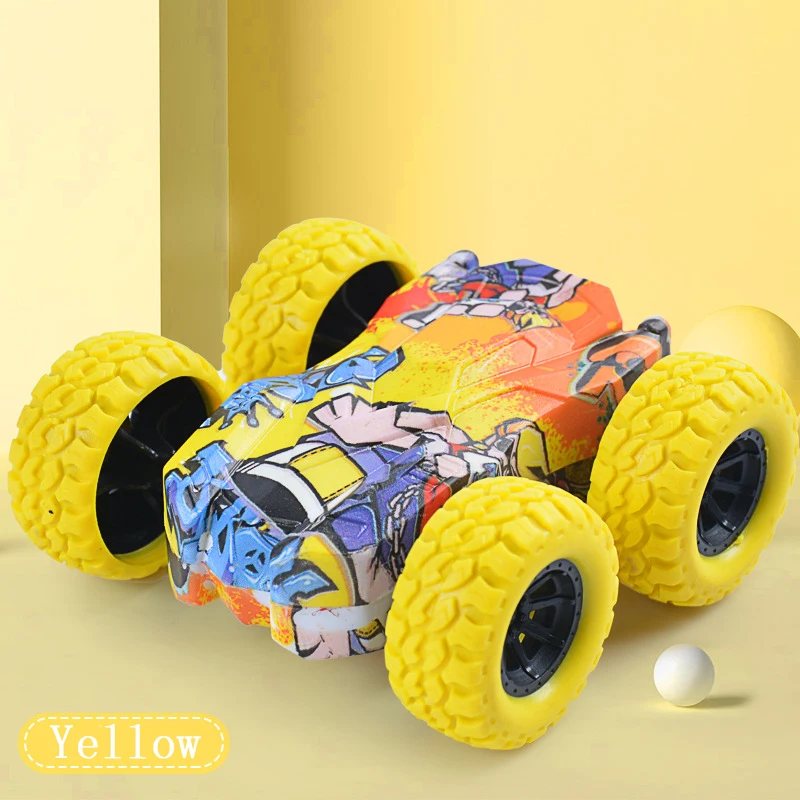 New Car Toy Anti collision and Anti fall Safety Anti fall Model Boys, Girls, Children's Fun Toy Double sided Inertial Car