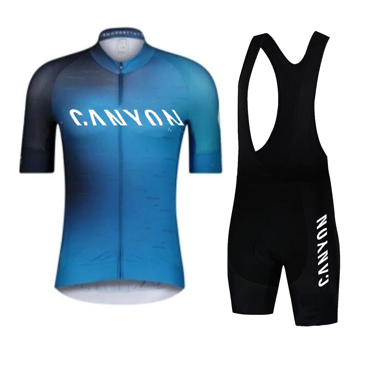 Conjunto de Jersey de Ciclismo CANYON 2025, Ropa de Ciclismo de montaña transpirable de manga corta para verano para hombre, traje de uniforme de Ciclismo