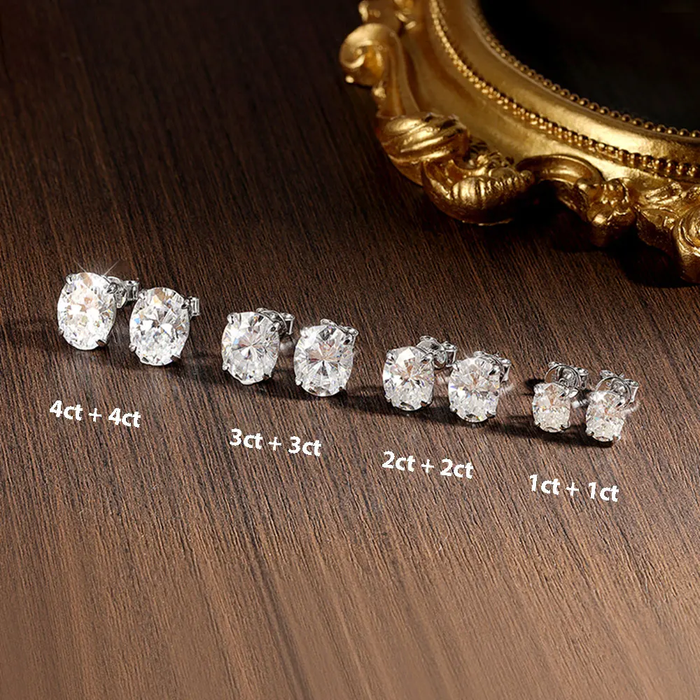 Thumbnail 4 - #80 Best Moissanite Stud Earrings to Buy In 2026