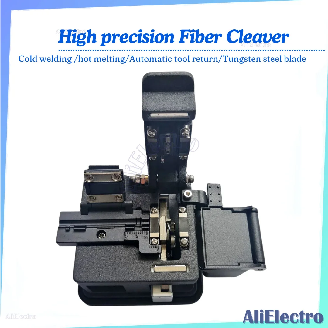 Fiber Optic Cleaver Automatic High Precision Optical Fiber Cutter for DVP/765 Fusion Splicer Fiber Cleaver FTTH Fiber Tool