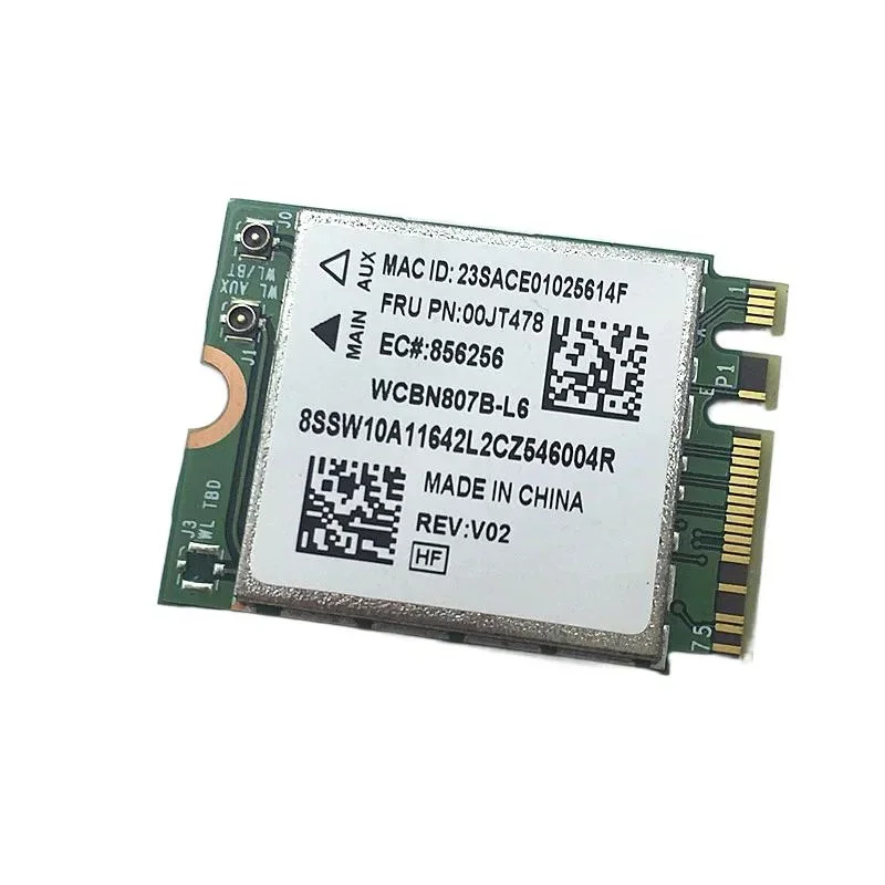 FRU BCM94356Z 00JT478 802.11ac 867 Mbps Bluetooth4.1 NGFF M.2 M2 Wlan Rede Board Wi-fi For Lenovo thinkpad laptop