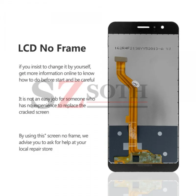 Original For Huawei Honor 8 LCD FRD-L19 FRD-L09 Display Touch Screen Digitizer Assembly Replacement For Huawei Honor 8 LCD Frame