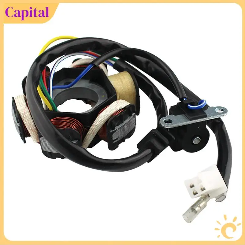 1pcs 6Pole Coil Pole Magneto Flywheel Stator for 50cc 70cc 90cc 110cc 125cc PIT Quad Dirt Bike ATV Buggy