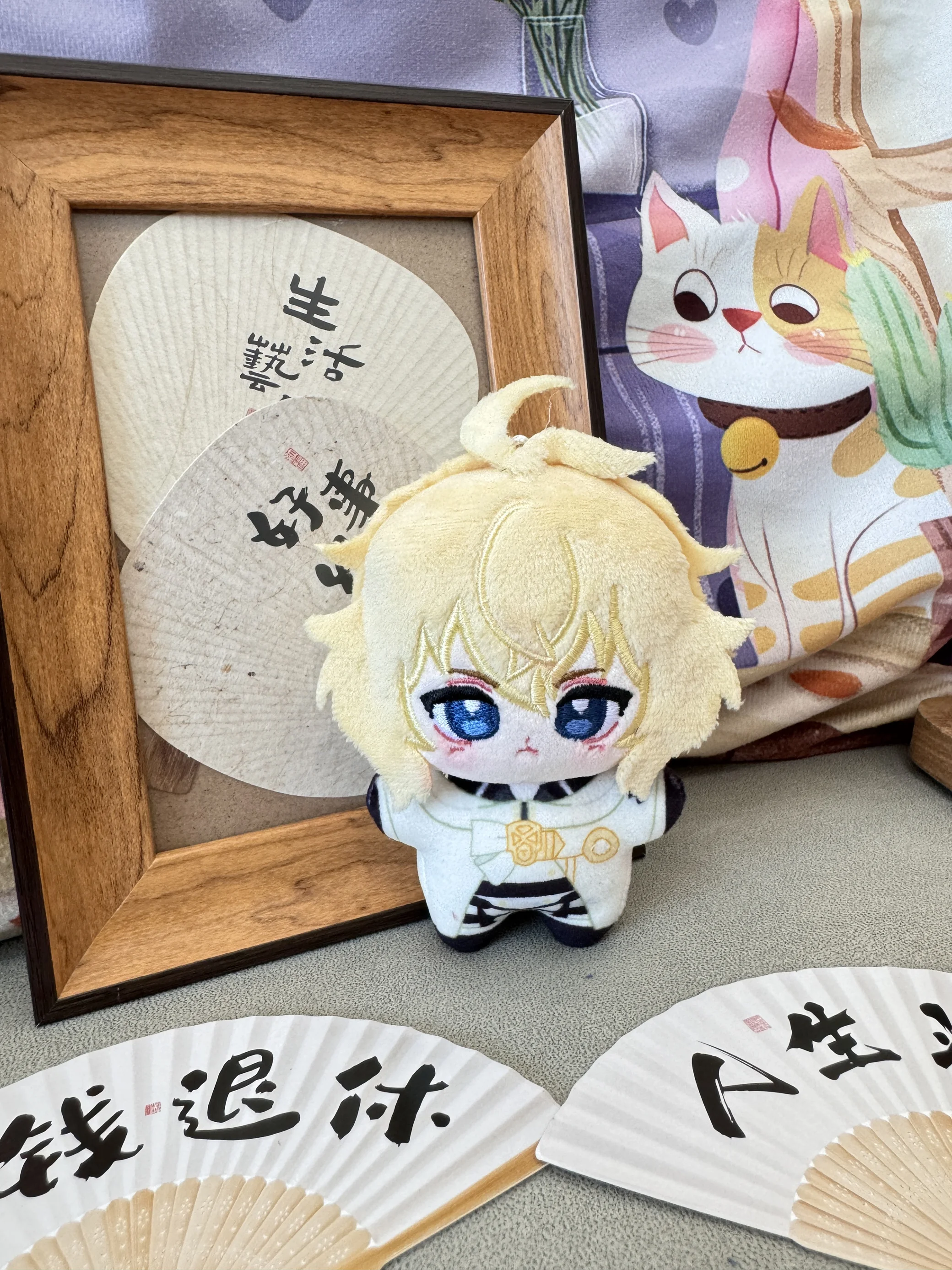 ساروف من نهاية ميكايلا هياكويا تأثيري أنيمي أفخم 10 سنتيمتر لطيف محشوة الجسم بلوشي الكرتون قلادة حلية هدايا عيد الميلاد