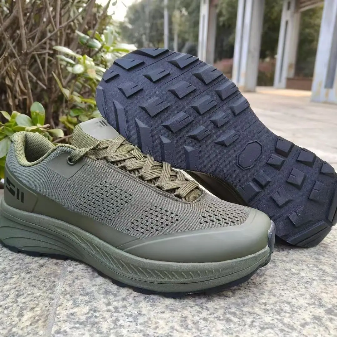 Mens Breathable Sneakers Mens Outdoor Casual Shoes Luxury Brand Mens Flat Shoes Anti-slip Mens Comfortable Walking Shoes