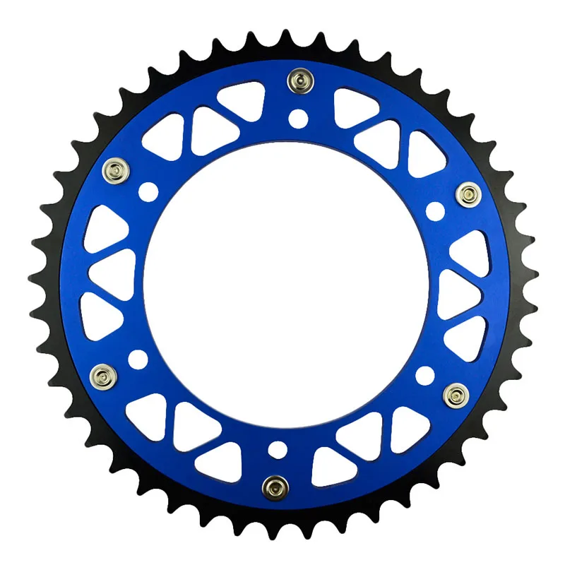 45T - 52T Motorcycle Rear Sprocket For YAMAHA WR125 YZ125 TTR230 WR250 YZ250 WR450 YZ450 WR400 YZ400 WR426 YZ426 WR YZ 400 F L