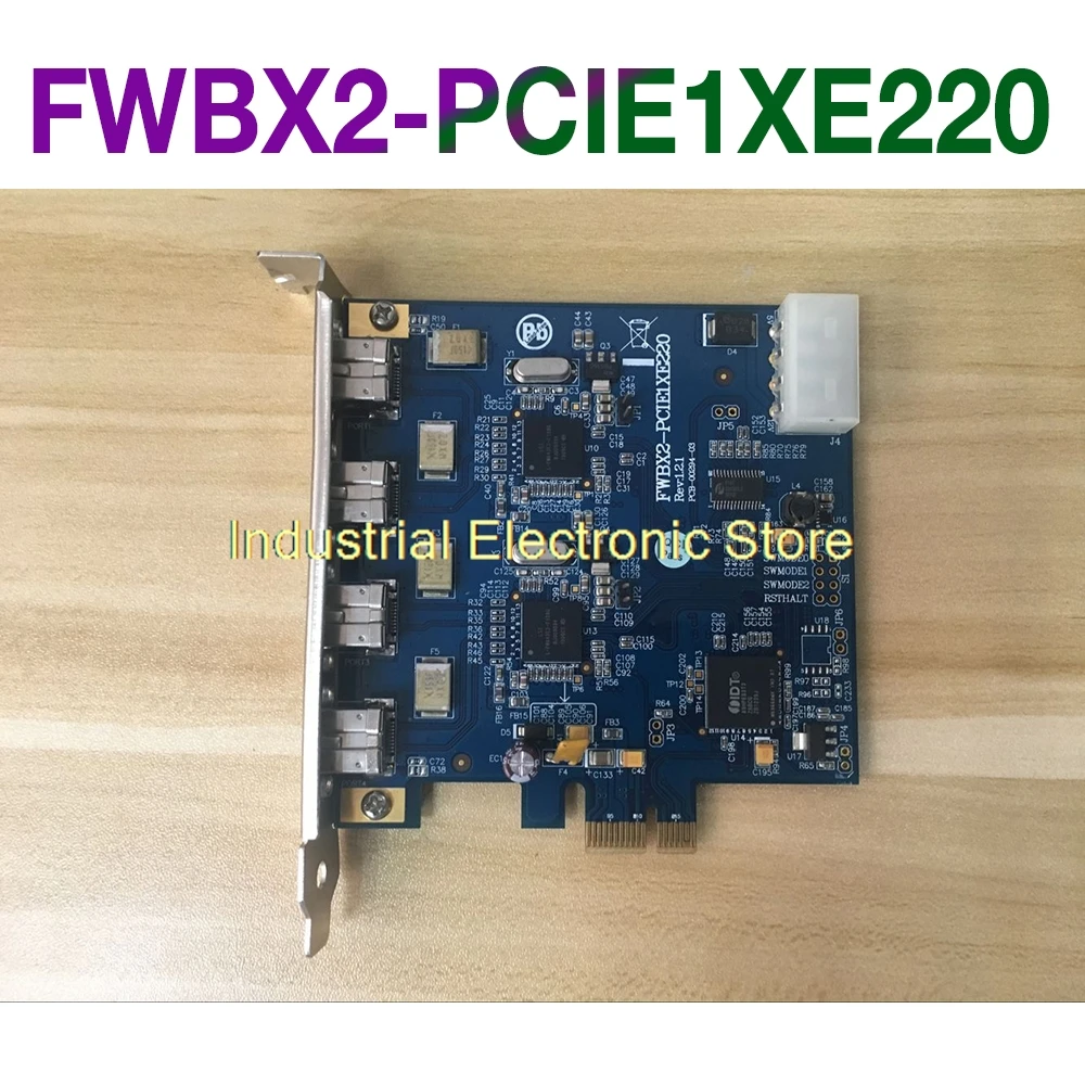 For IOI 1394B Acquisition Card IOI FW643 FWBX2-PCIE1XE220