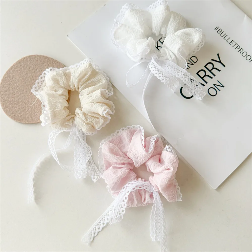 Koreanische ins Spitze Haar Schal Frauen Retro Dreieck Haarband Haar Reifen Reise Foto Stirnband Turban Zubehör – Detail 9