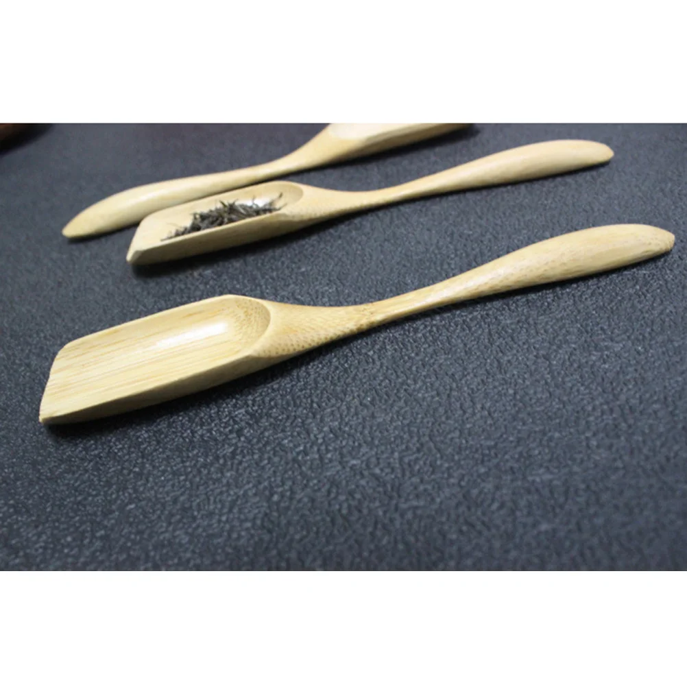 

Бамбуковая ложка, чайная лопатка, совок для кофе, муки, орехов, соли для ванн, кунг-фу, чайные аксессуары, чайная посуда, инструмент для дома и офиса