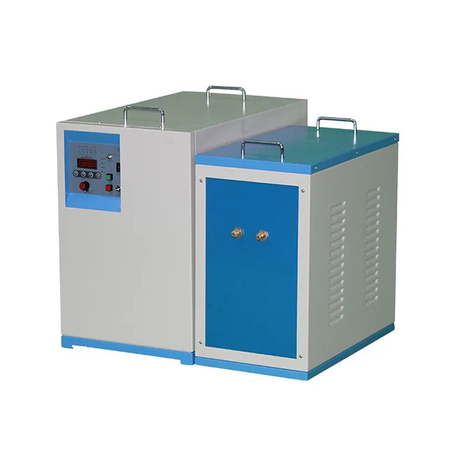 New 25kw Induction Heating Machine 30~100khz Frequency High Frequency Silicone Rubber Induction Heater with 12V Motor