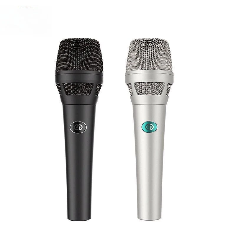 

Large diaphragm handheld microphone live broadcast Karaoke recording condenser microphone mobile phone sound card full