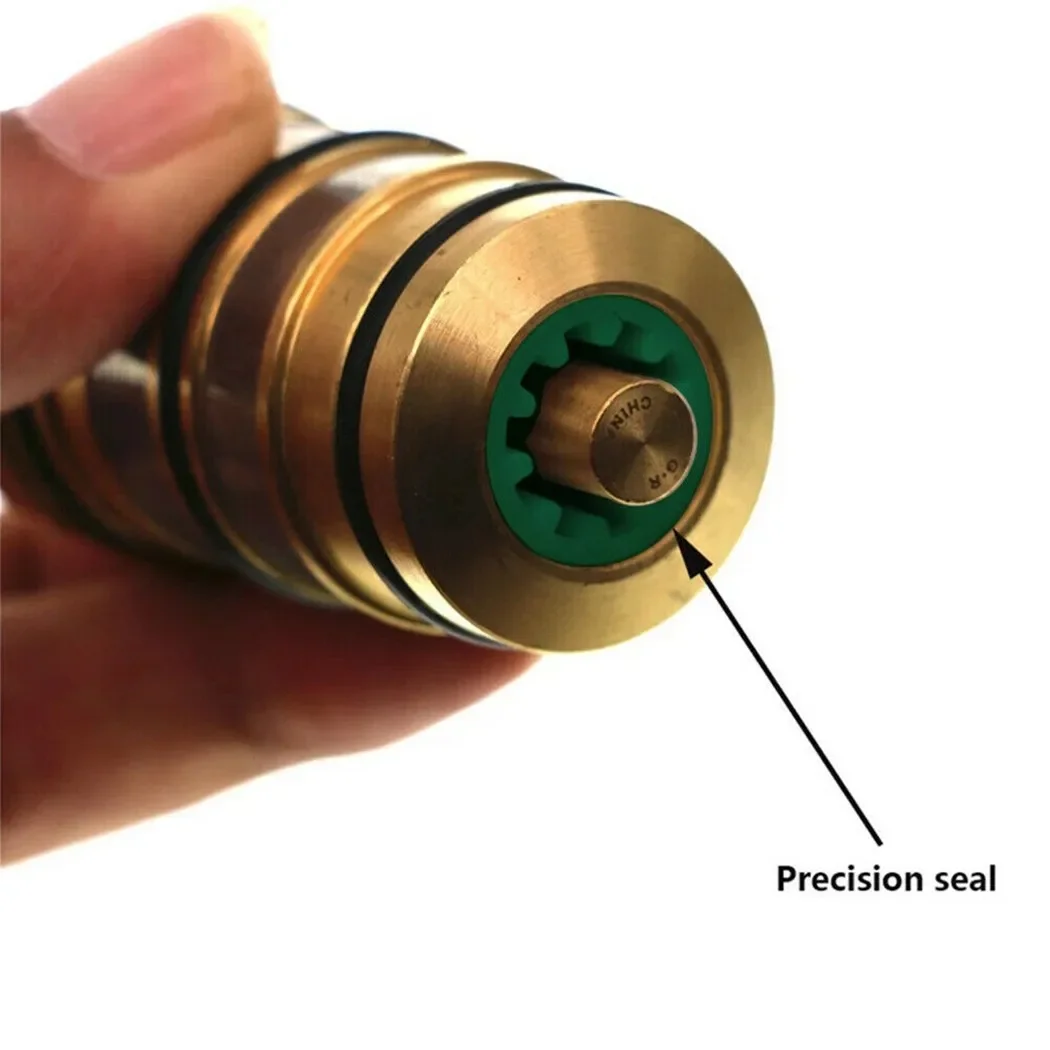 Латунный сменный термостатический картридж, смеситель для душа, клапан, ремонтный комплект, картриджи для контроля температуры воды в ванной комнате