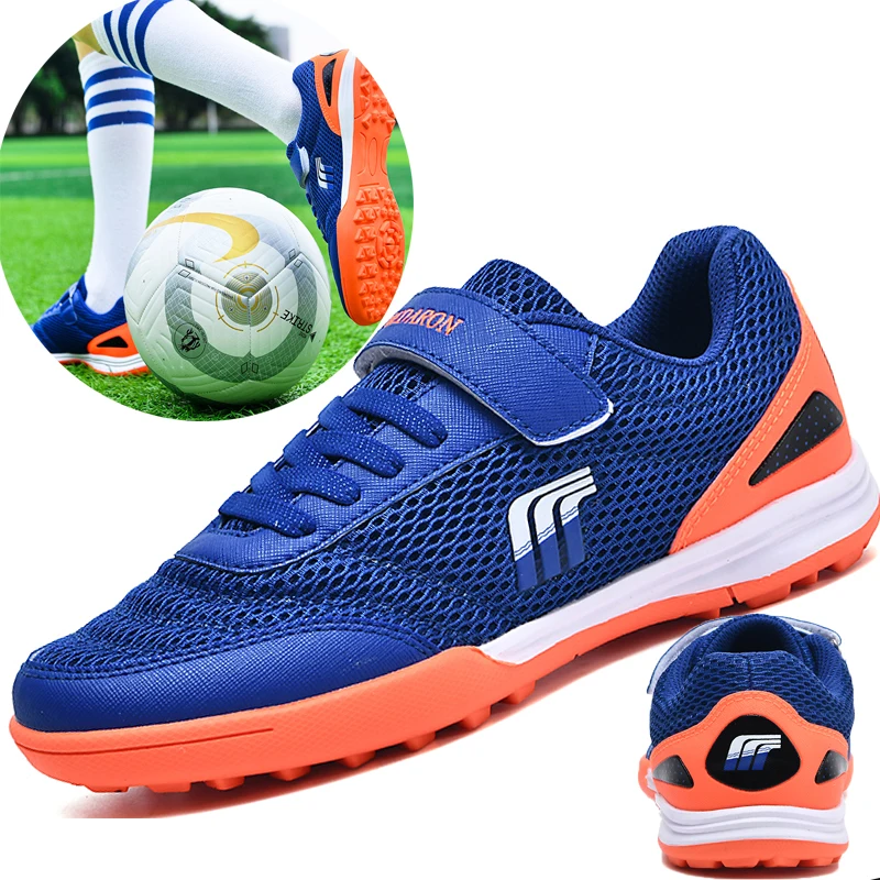 

Новые футбольные бутсы для мальчиков и девочек с резиновыми мягкими гвоздями, удобные и дышащие профессиональные футбольные бутсы для мальчиков и девочек