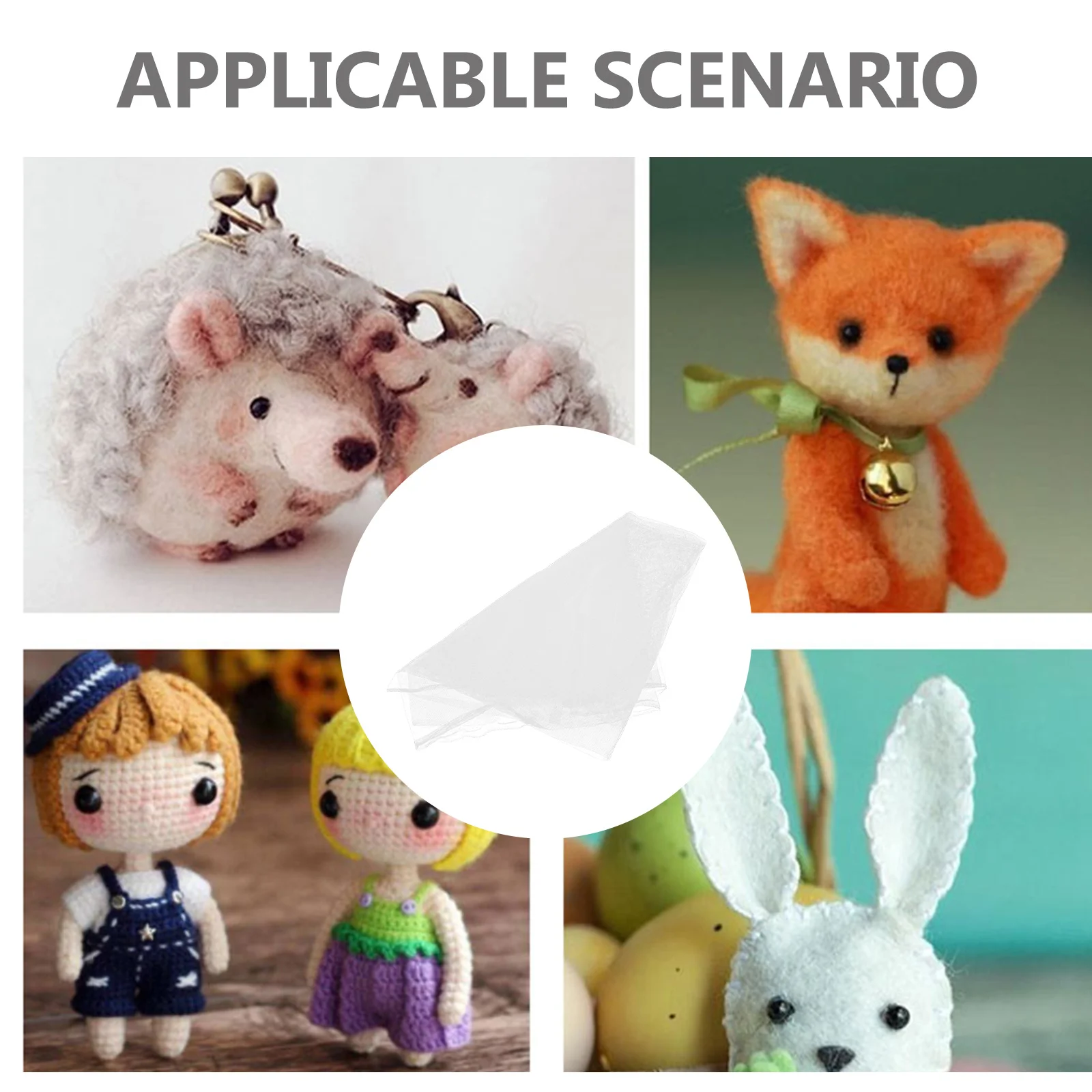 3 قطعة ورأى الصوف إبرة التلبيد حصيرة الشاش الرطب DIY بها بنفسك أداة للحرف اليدوية الصوف ورأى المواد الرطب الشاش التلبيد المواد #2