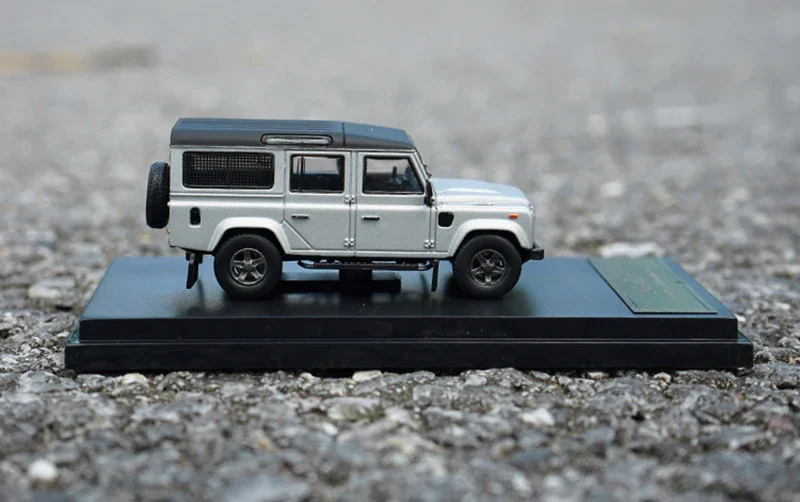 Defender 110オフ-ロード合金カーモデル、ダイキャストおもちゃ、収集可能な装飾、1:64スケール