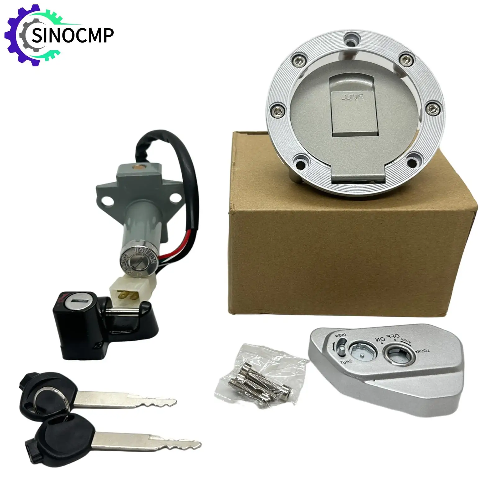 

Motorcycle Ignition Switch Lock Gas Key Set With Fuel Petrol Tank Gas Cap For Veloci Xeverus 250 Motorcycle Lock Kit Parts