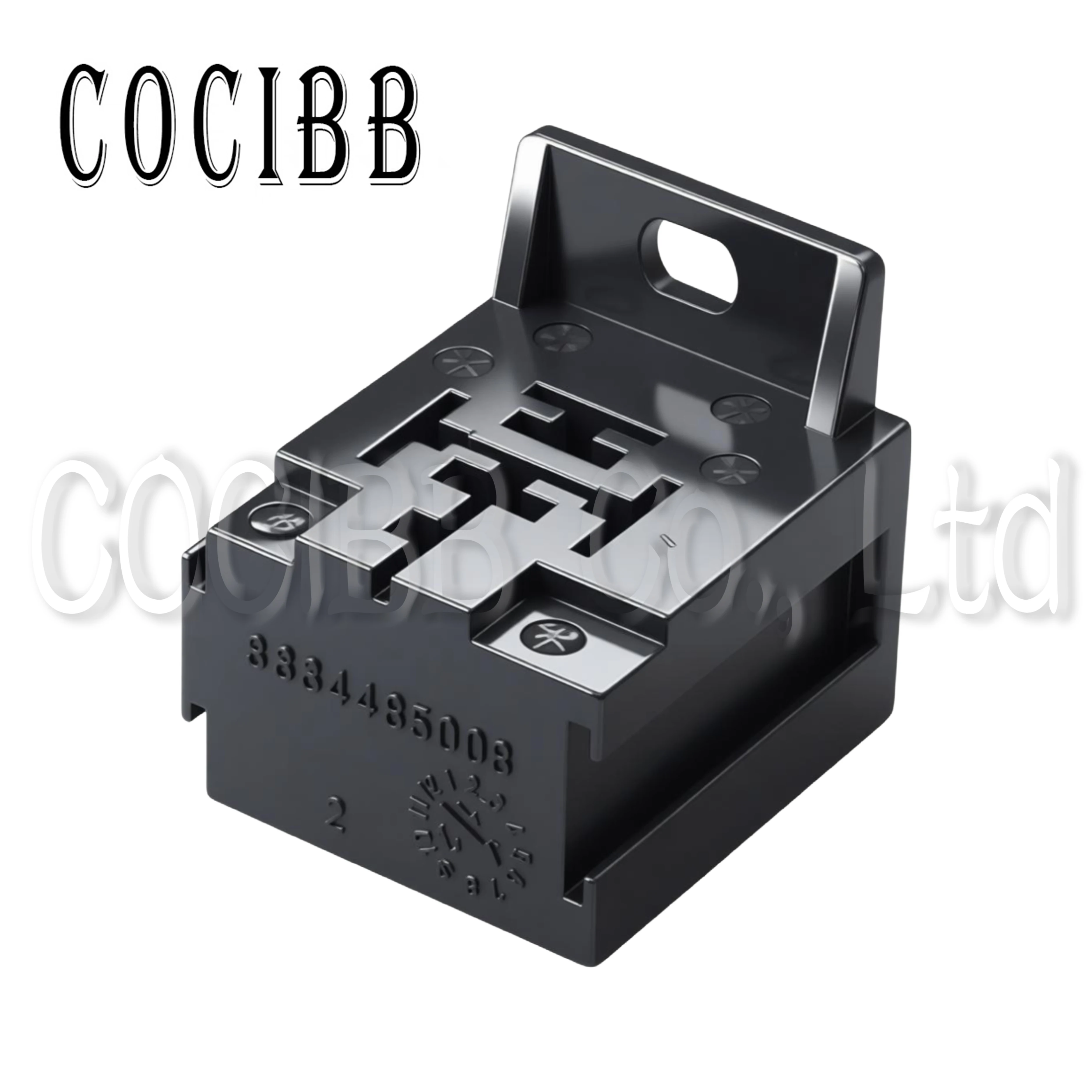 

1 комплект, 5-контактный 3334485008, базовый держатель автомобильного реле, разъем, монтажный кронштейн, гнездовая вилка