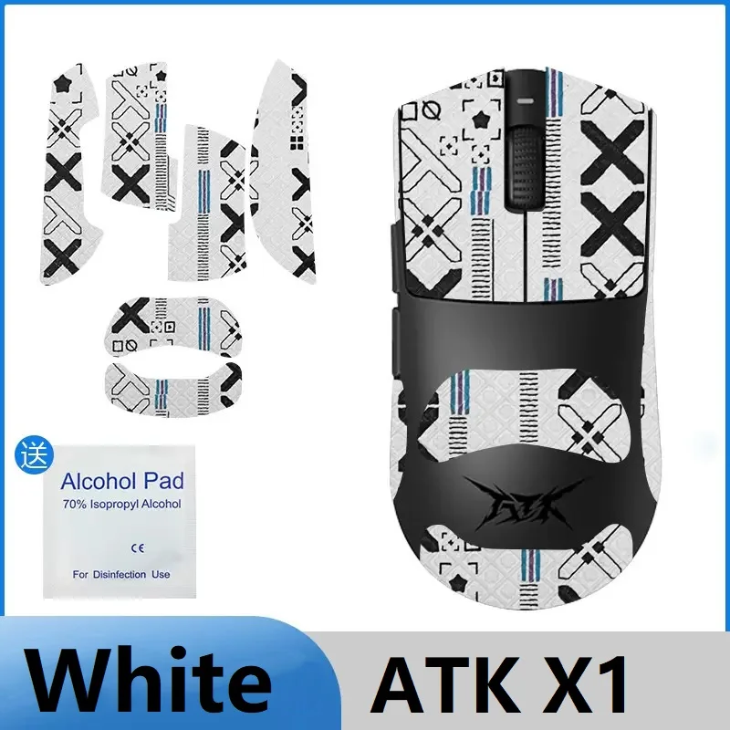 VXE R1/ATK X1 /ATK A9 Maus-Aufkleber, Griffband, handgefertigter Aufkleber, rutschfest, schweißabsorbierend, für VXE R1/ATK X1 /ATK A9 kabellose Maus – Detail 16