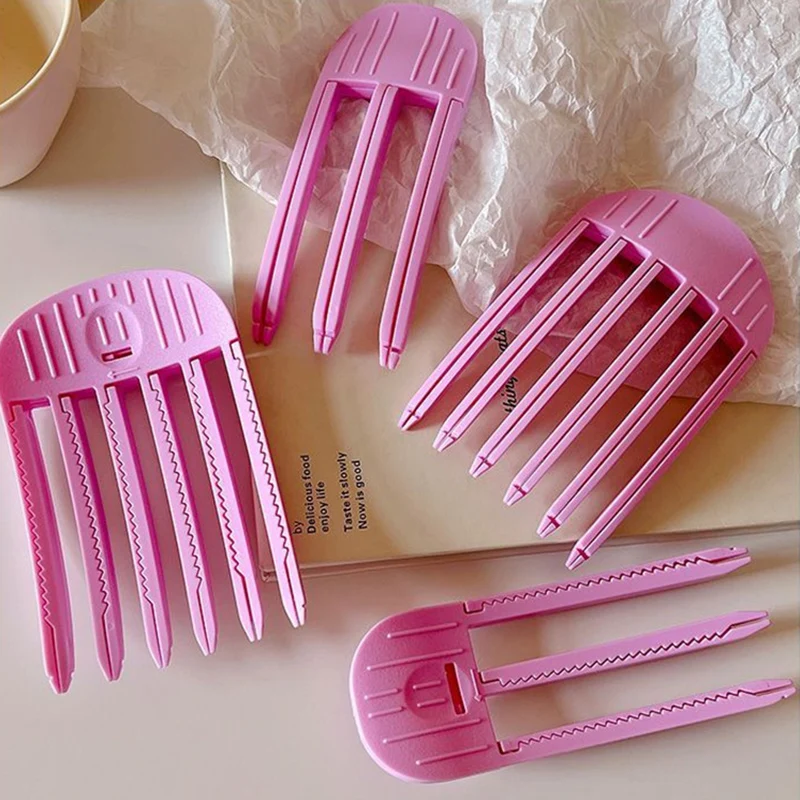 2Pcs Volumizing Hair Clips for Fluffy Bangs No Crease Hair Root Lifting Clips for Natural Puffy Lazy and Seamless Hairstyle