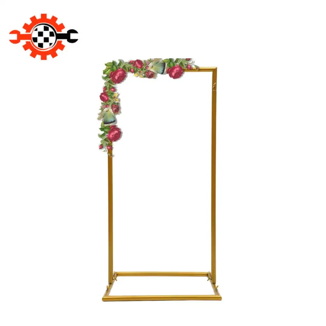 Wedding Arch Metal Backdrop Stand Flower Stand for Wedding Birthday Party Maximum Load-bearing Capacity of 22.05lbs