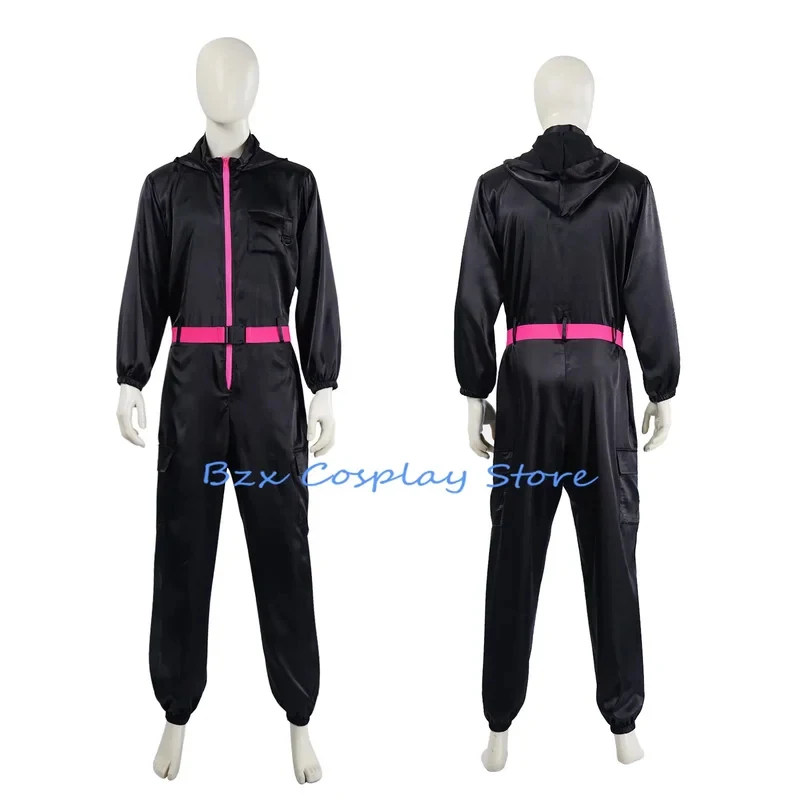 

♫2026❤ Black Calamari Cosplay Costume Games Jumpsuit Party Tracksuit Outfits Props Role Play Classic Costume 123 Performance♫