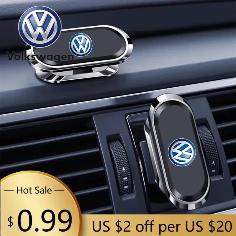 

Магнитный держатель для телефона в автомобиль для VOLKSWAGEN VW, крепление на воздуховод, поддержка GPS, для VW Volkswagen Golf Polo