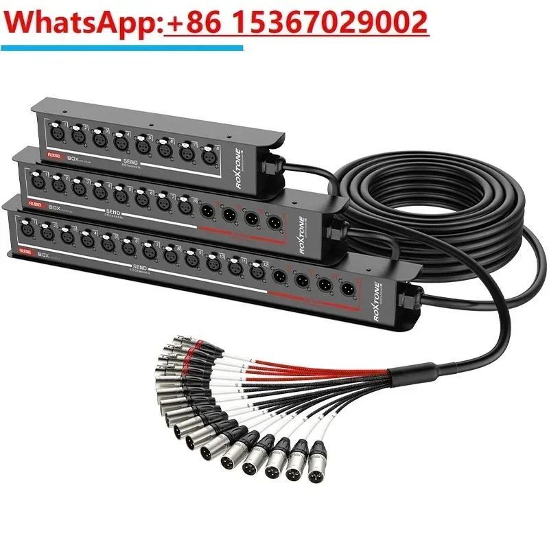 Mobile Connection Multi Channel Stage Audio Connection Box Customized Mixer Audio Information Box