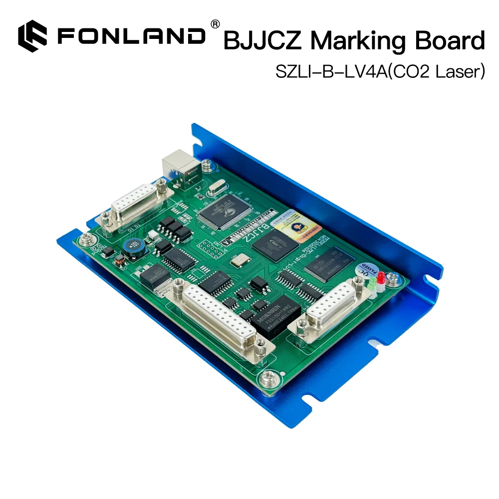 Original BJJCZ Laser Marking Machine Controller Original Card FBLI-B-LV4A Ezcad for 1064nm Fiber Marking Machine IPG Raycus MAX