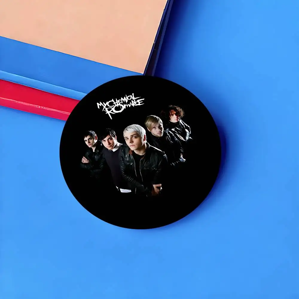 My C-ChemicalS R-Romance New Brooches Soft Button Pin Funny Silly Gnarpy On A Skateboard Meme Badge Gamer Collection Gifts