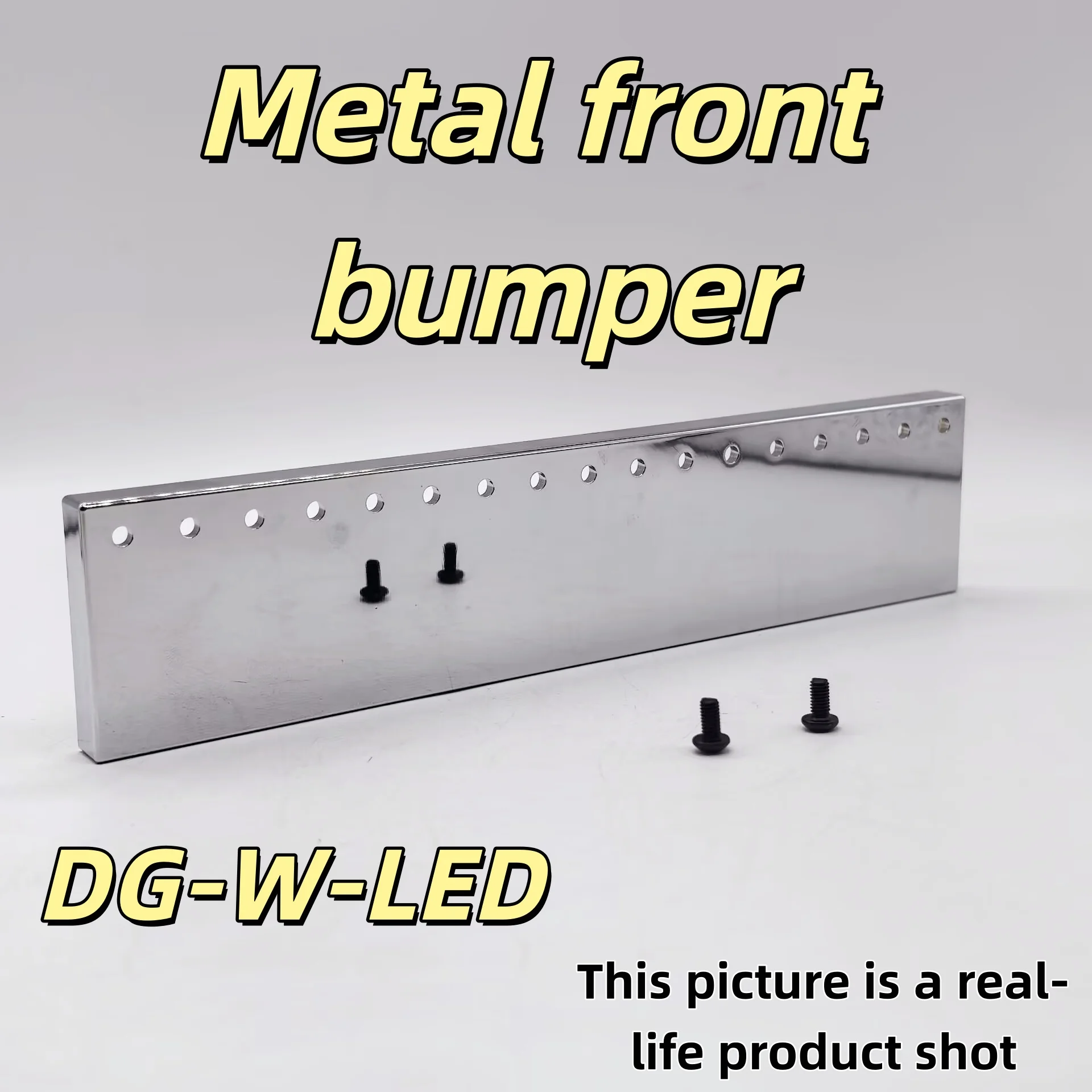 

1 set LESU 1/14 for Tamiya King Tractor-Trailer Truck Front Bumper Bumper 3MM Light Trim G-6062-1 DIY