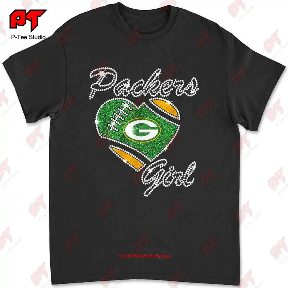 Packer Girl Heart Diamond T-shirt 6XPJ