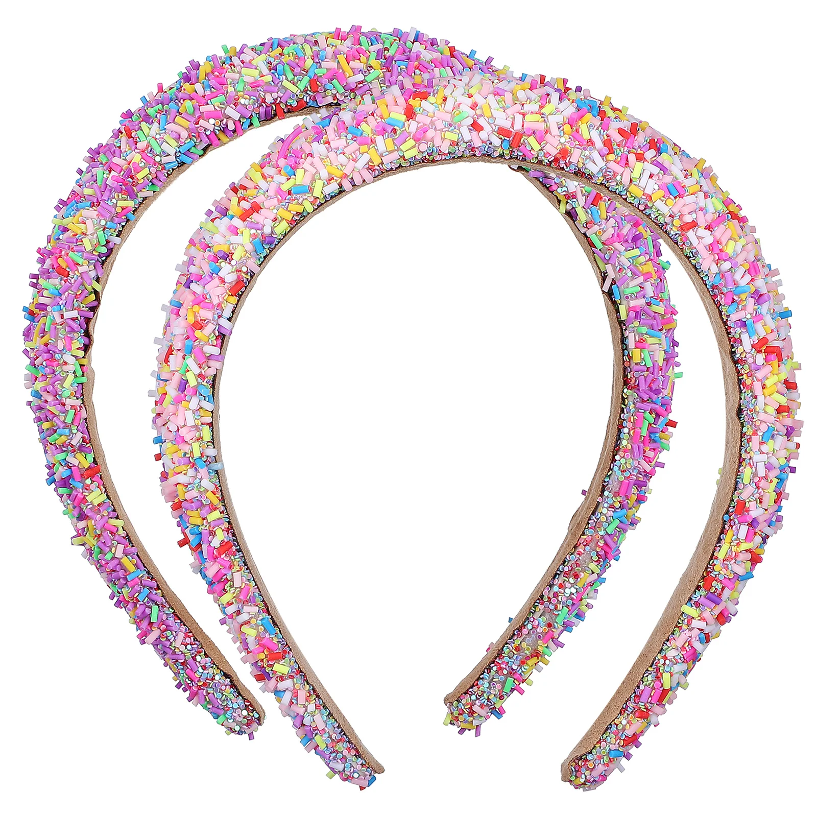 

Fashionable Wide Brim Headband Chunky Cute Candy Soft Sponge Padded Hairband For Women Men Teenagers Glitter Face Wash Hair