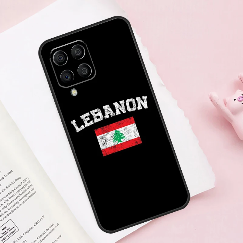 Lebanese Lebanon Flag For Samsung Galaxy M31 M32 M12 M52 M13 M33 M53 M11 M51 M15 M55 M14 M34 M54 M30s M20 Case