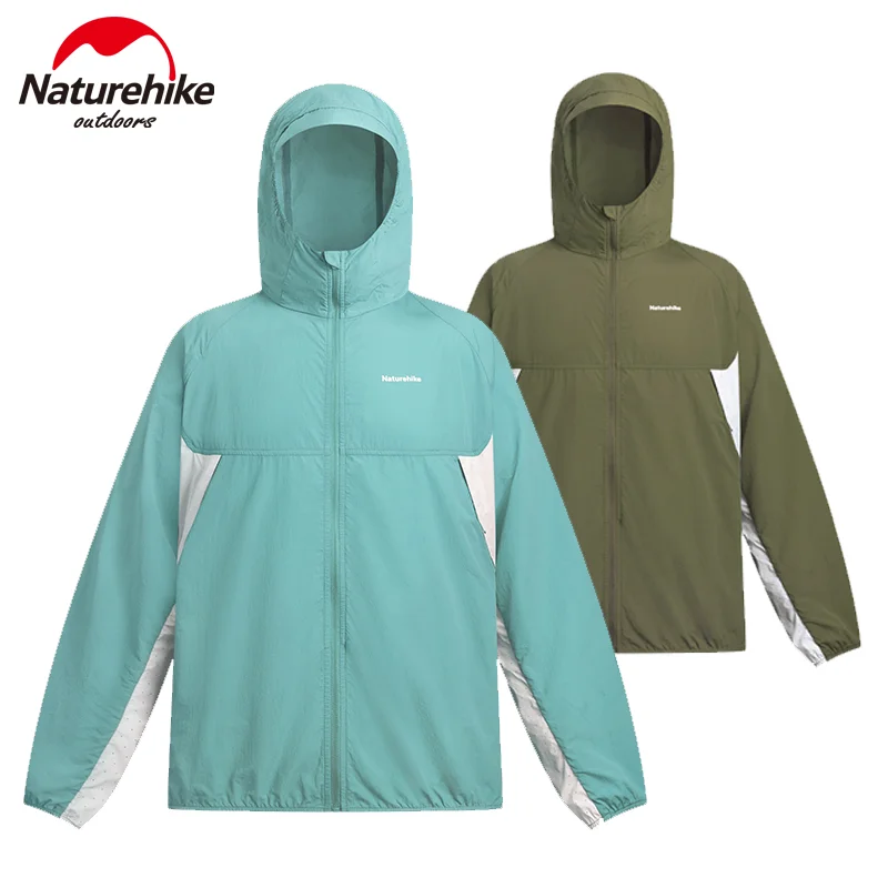 

Naturehike Camping Men Women's Jacket Sun Protection Windbreaker Climbing Outdoor Rain Coat Quick-drying Portable Clothes Hooded