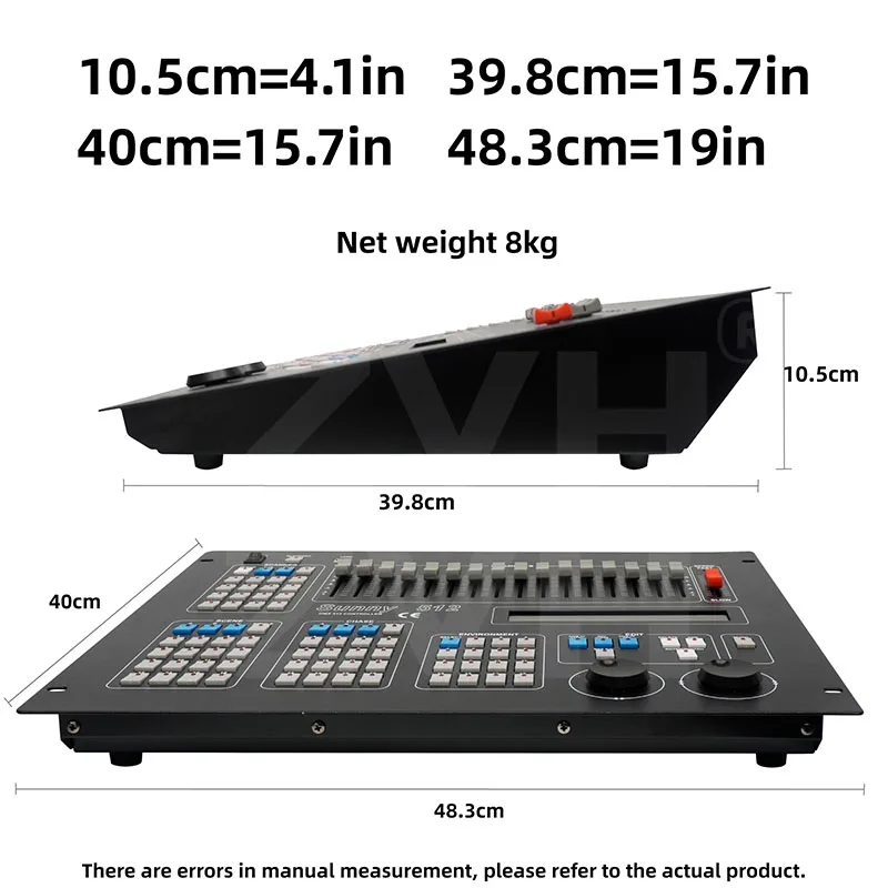 DMX Controller DMX512 DJ Controller LED Digital Display DMX Console DJ Equipment Stage Lighting Controller for Dj Disco KTV Par