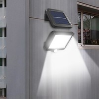 COB LED Solar Light Outdoor PIR Motion Sensor Solar Waterproof Wall Emergency Street Light Garage Lighting Patio Security Lights