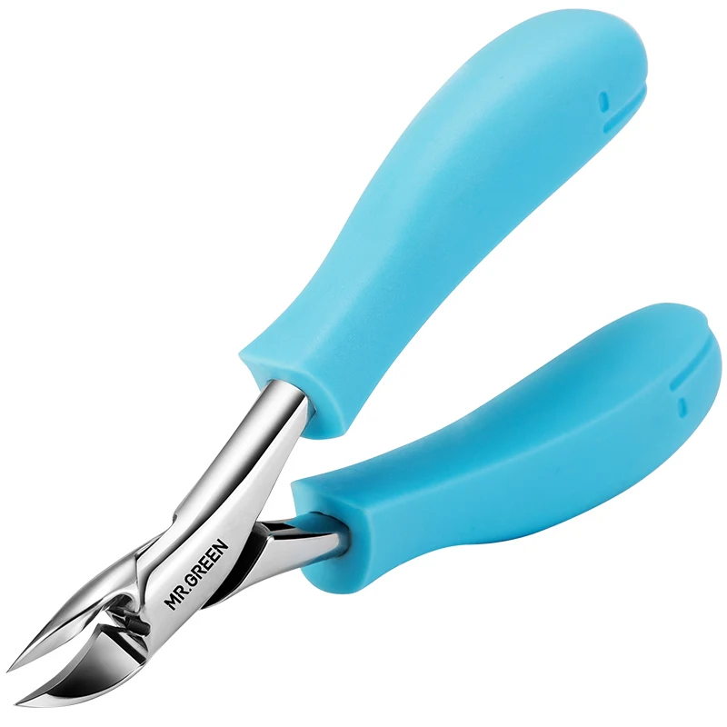 MR.GREEN Zehennagelknipser, Nagelschneider, professionelle Pediküre, eingewachsene Nagelwerkzeuge, Spritzschutz-Maniküre-Sets aus Edelstahl