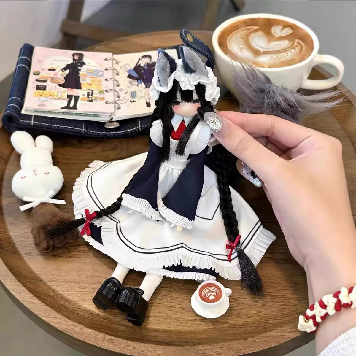 

Оригинальная коллекционная фигурка BJD 1/6 из серии «Волшебная девочка» в закрытой упаковке, кавайная подвижная кукла, настольное украшение, модная игрушка, подарок на день рождения