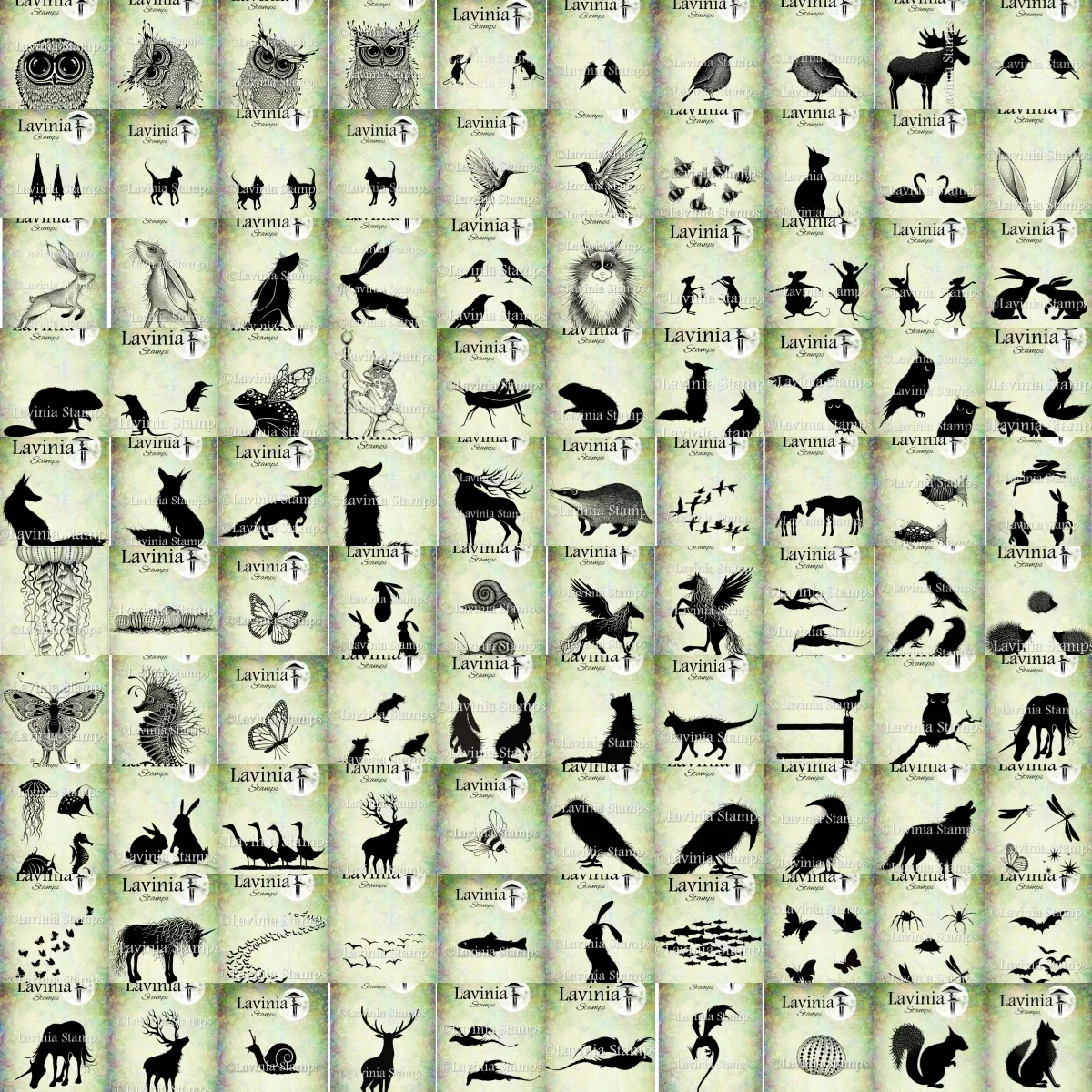 

Craft Clearance Creatures Stamps Collection Clear Stamps DIY Scrapbook Embossed Paper Album Craft Supplies Template Decoration