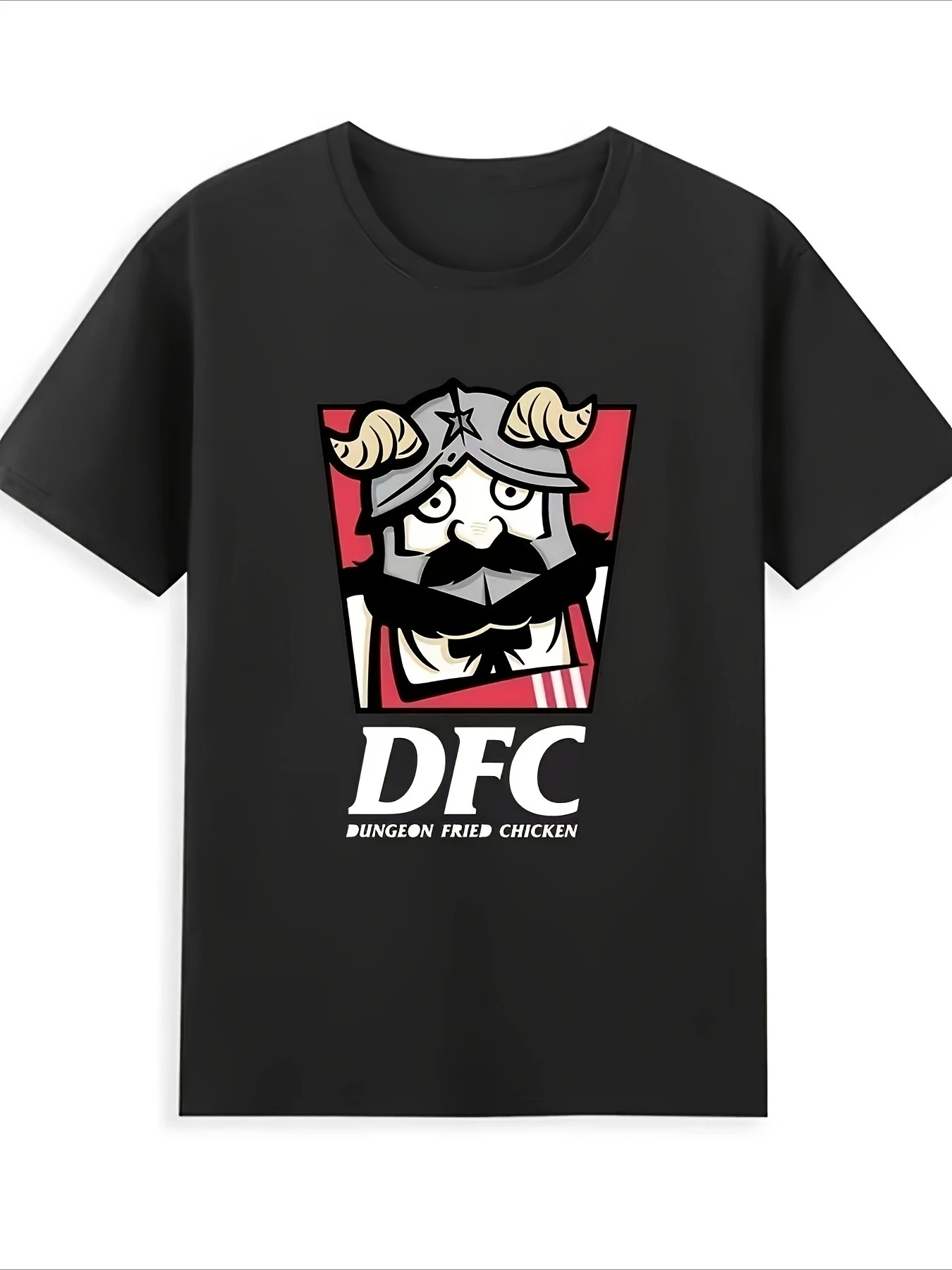 Men'S Anime Dungeon Chef Slime Ramen T-Shirt Dungeon Cuisine Graphic Print Soft and Breathable Men'S Retro Tee