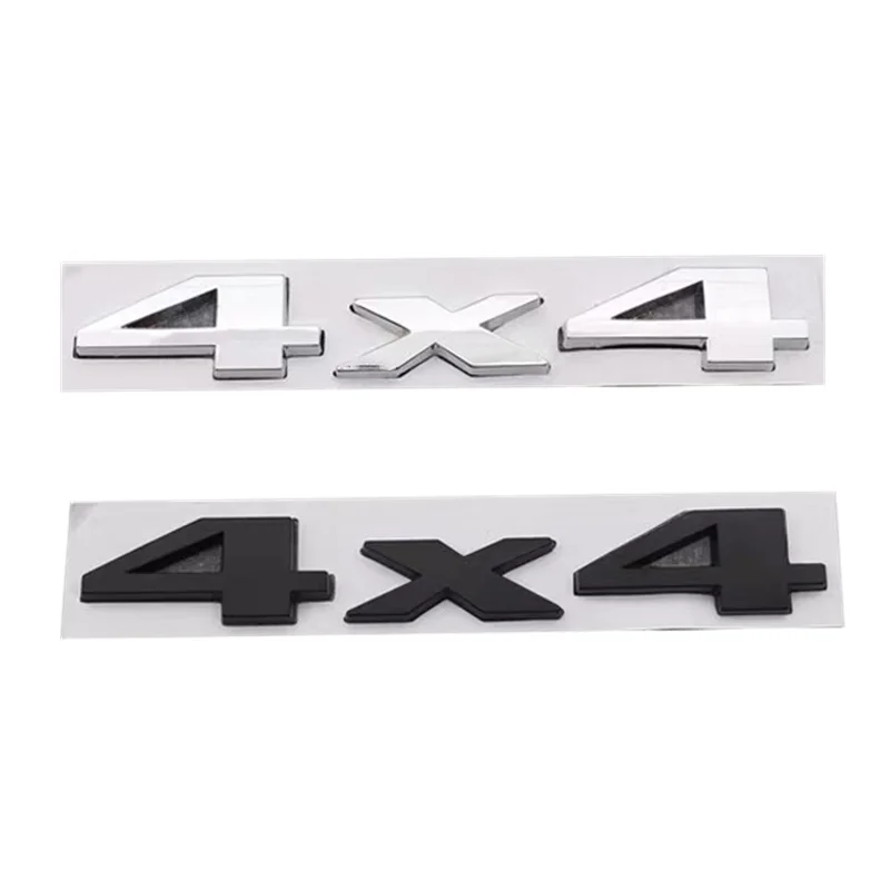 3D Metal Car Trunk Badge Stickers For Jeep 4X4  Letters Emblem Logo Grand Cherokee Overland Compass Wrangler Accessories