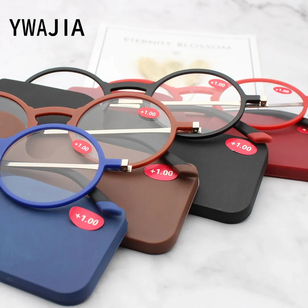 

Anti Blue Light Reading Glasses Women Anti-Glare Presbyopic Computer Eyeglasses Diopter Round Magnifier Diopter Presbyopic