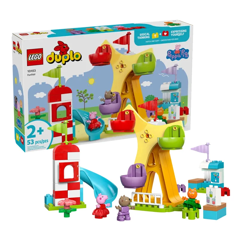 

Lego 2025 Debao March New Product 10453 Happy Playground Boys and Girls Children's Puzzle Building Blocks Toy Gift