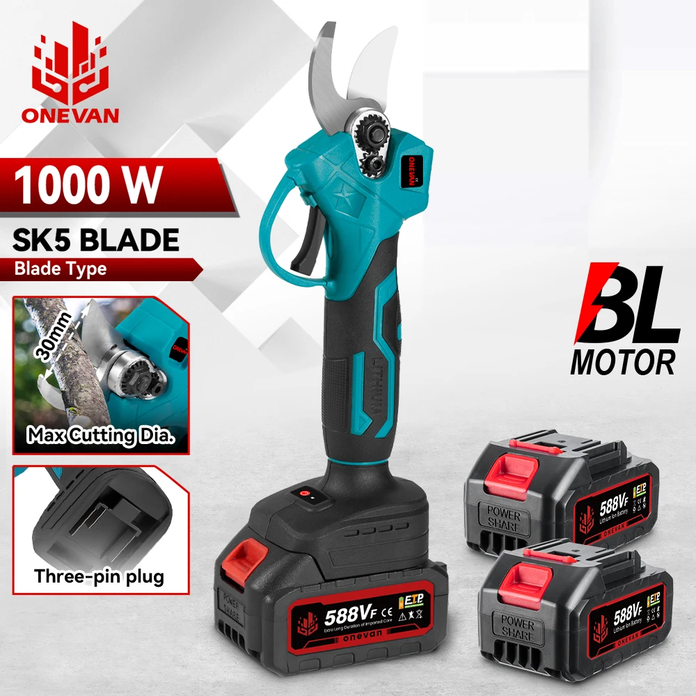 �y�Z�[�����zONEVAN 1000W 30MM�u���V���X�d������΂��� 3�s���v���O �R�[�h���X�d���͂��� �K�[�f���c�[�� �}�L�^18V�o�b�e���[�s���Ή�